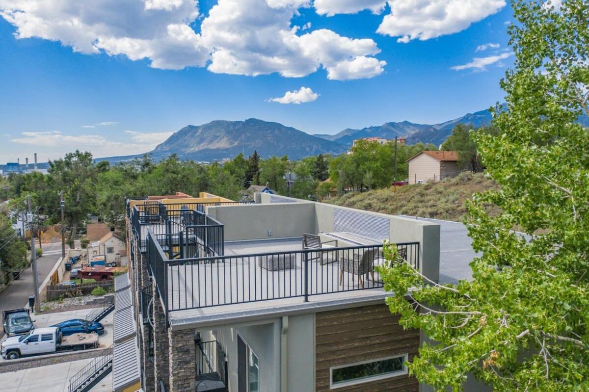 4Bd Home W Rooftop Patio Fire Pit & Mountain Views Colorado Springs Exterior foto