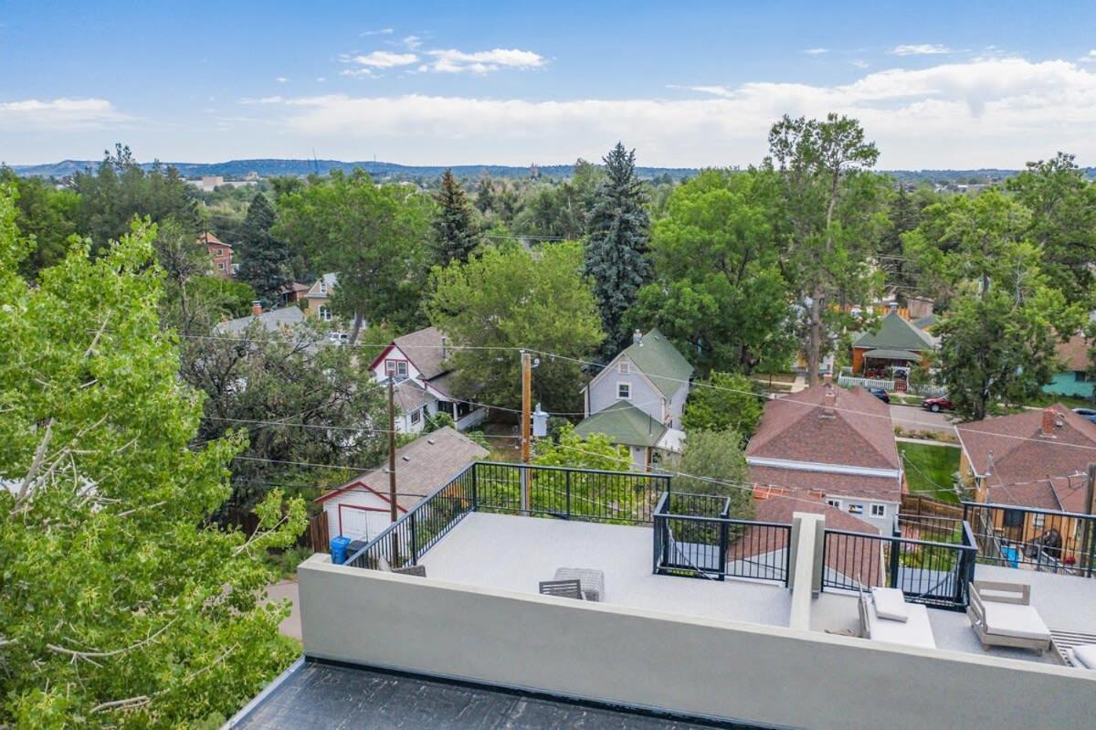 4Bd Home W Rooftop Patio Fire Pit & Mountain Views Colorado Springs Exterior foto