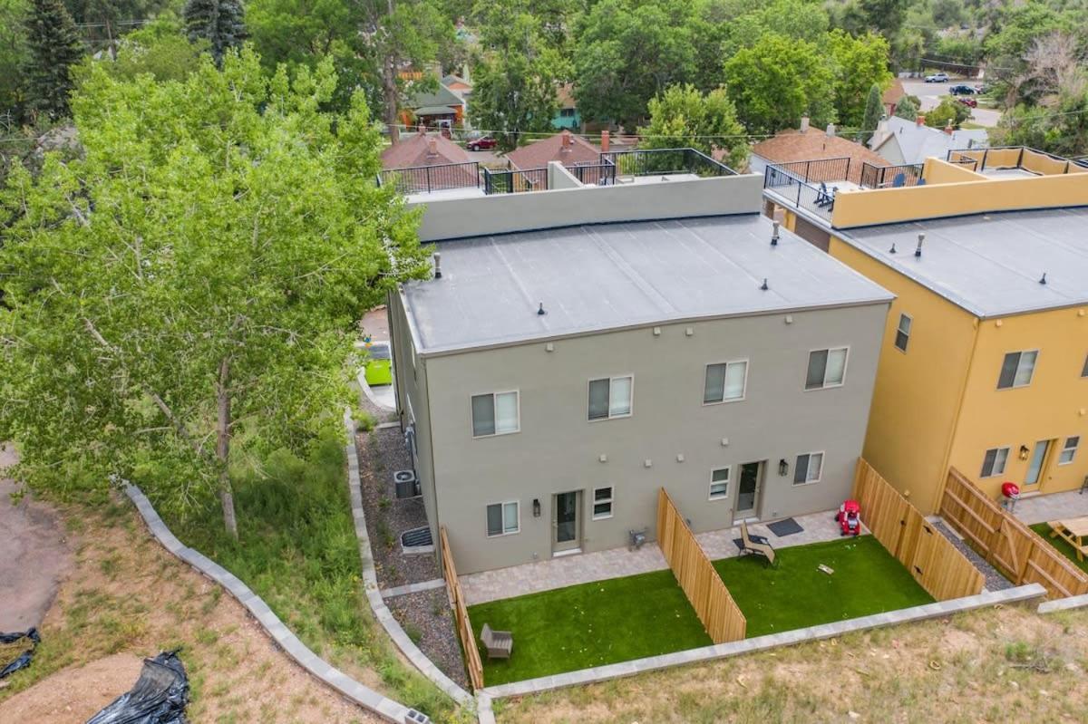 4Bd Home W Rooftop Patio Fire Pit & Mountain Views Colorado Springs Exterior foto